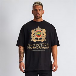 Kingdom Of Morocco Unique and Ultra Comfortable Urban Cotton T-shirt - Sizes S to XXL