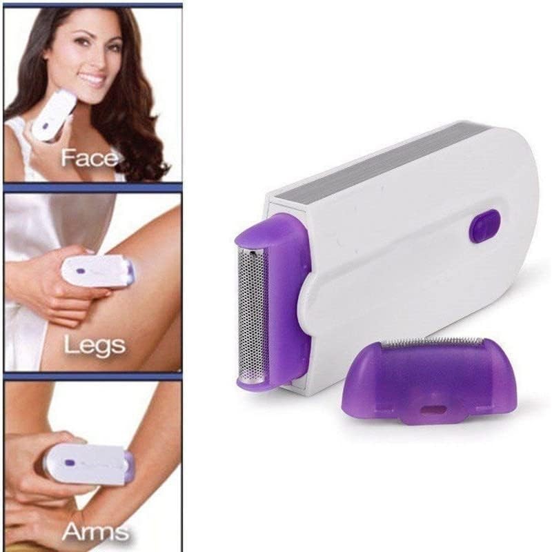 Épilateur rechargeable au laser pour femme Épilateur lisse au toucher Épilation instantanée sans douleur Capteur de rasoir -