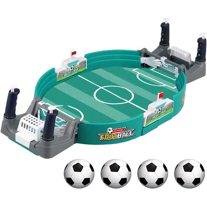 Uhngw Petit Jeu de Football à Main, Petit Jeu de Football sur Table,Jeux de Football pour - Ballon de Football de Table pour,