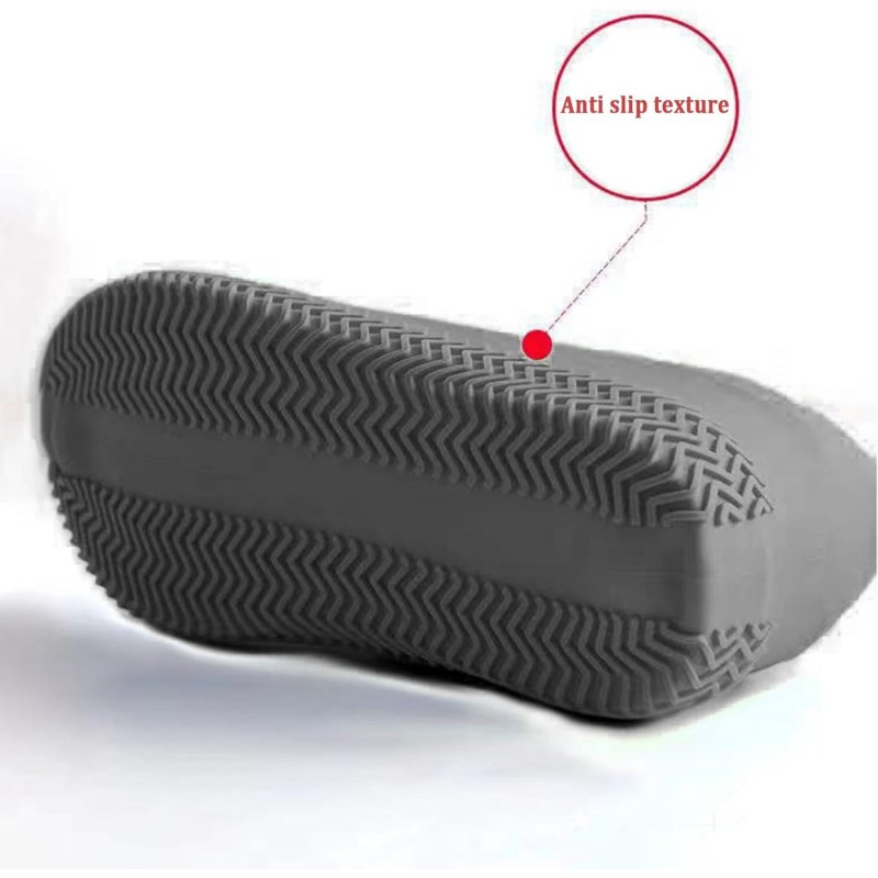 Paire de chaussures de protection imperméables en silicone - Chaussures de protection en silicone imperméables et réutilisables