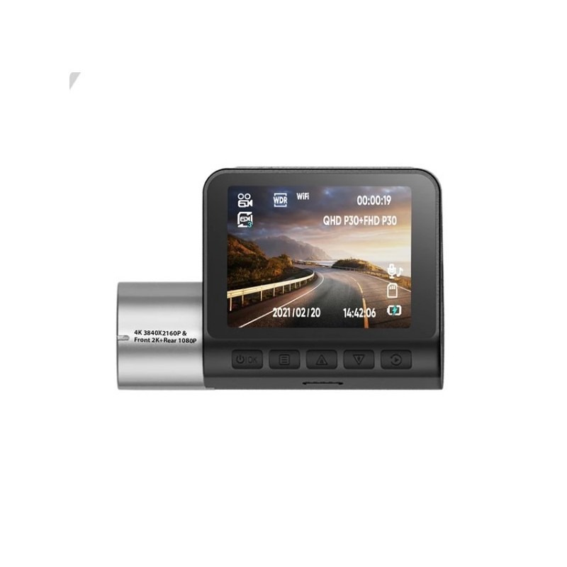 New V50 Video Recorder Dash Cam 4K G Sensor Wifi Dash Camera Dual Lens DashCam Car DVR 24H
