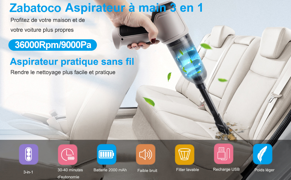 aspirateur à main